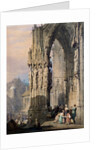 Porch of Ratisbon Cathedral by Samuel Prout
