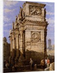 Arch of Constantine, Rome by Samuel Prout