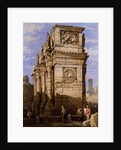 Arch of Constantine, Rome by Samuel Prout