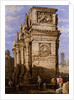 Arch of Constantine, Rome by Samuel Prout
