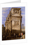Arch of Constantine, Rome by Samuel Prout