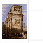 Arch of Constantine, Rome by Samuel Prout