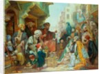 A Cairo Bazaar in Egypt by Charles Cattermole