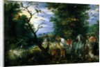 Garden With Animals by Jan Brueghel The Elder)
