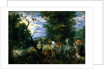 Garden With Animals by Jan Brueghel The Elder)