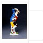 Harlequin with snuff box by Johann Joachim Kändler