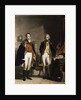 The Army & Navy featuring Arthur Wellesley,1st Duke of Wellington and Vice-Admiral Lord Horatio Nelson by Samuel William (the younger) Reynolds