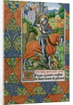 Suffrage to St. George. Rouen, France, late 15th century. by Unknown