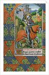 Suffrage to St. George. Rouen, France, late 15th century. by Unknown