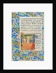 Prayer to The Holy Trinity, from the Playfair Book of Hours. Rouen, France, late 15th century by Unknown