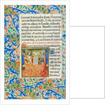 Prayer to The Holy Trinity, from the Playfair Book of Hours. Rouen, France, late 15th century by Unknown