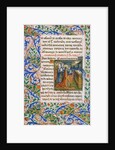Prayer To The Holy Spirit, Pentecost. Rouen, France, late 15th century by Unknown