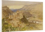 Papigno on the River Nar in Umbria by Samuel Palmer