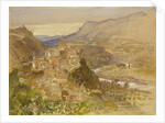 Papigno on the River Nar in Umbria by Samuel Palmer