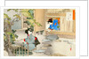 The Entrance to the Tea Room by Mizuno Toshikata