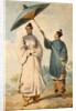 Chinese Lady With Attendant by William Alexander