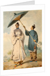 Chinese Lady With Attendant by William Alexander