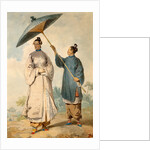 Chinese Lady With Attendant by William Alexander