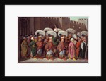 Sultan Mahmud II in Procession, Turkey. Greek School. 1809 by Anonymous Greek artist