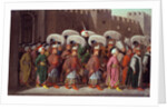 Sultan Mahmud II in Procession, Turkey. Greek School. 1809 by Anonymous Greek artist