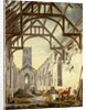 Dunwich church by Michael Angelo Rooker