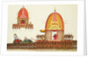The Idol Juggernaut on his car. Delhi, India, 1822 by Unknown