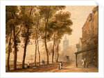 Cheyne Walk, Chelsea by John Varley