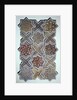 Panel of fifteen tiles. Koshan, Persia, 1262 by Ali ibn Muhammad ibn Abi Tahir