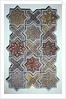 Panel of fifteen tiles. Koshan, Persia, 1262 by Ali ibn Muhammad ibn Abi Tahir