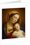 Virgin and Child by Sassoferrato