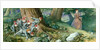 Wood Elves Watching a Lady by Richard Doyle