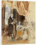 Sir Robert Peel reading to Queen Victoria by David Wilkie