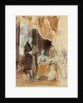 Sir Robert Peel reading to Queen Victoria by David Wilkie