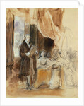 Sir Robert Peel reading to Queen Victoria by David Wilkie