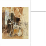 Sir Robert Peel reading to Queen Victoria by David Wilkie