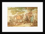 Dr Syntax sketching after nature by Thomas Rowlandson