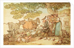 Dr Syntax sketching after nature by Thomas Rowlandson