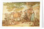 Dr Syntax sketching after nature by Thomas Rowlandson