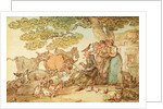 Dr Syntax sketching after nature by Thomas Rowlandson