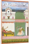 Illustration to The Indian Musical Mode, Vibhasa Ragini. India, mid-18th century by Unknown