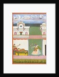 Illustration to The Indian Musical Mode, Vibhasa Ragini. India, mid-18th century by Unknown