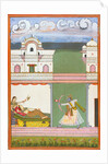 Illustration to The Indian Musical Mode, Vibhasa Ragini. India, mid-18th century by Unknown