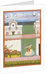 Illustration to The Indian Musical Mode, Vibhasa Ragini. India, mid-18th century by Unknown