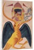 Ravana and Sita in the beak of Jatayu by Unknown