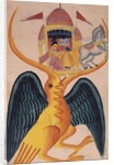 Ravana and Sita in the beak of Jatayu by Unknown