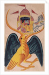 Ravana and Sita in the beak of Jatayu by Unknown