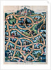The Journey, playing sheet for the game. England, early 19th century by William Spooner