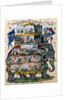 The Noble Game of Elephant and Castle, or Travelling in Asia, boardgame. London, England, 1822 by William Darton