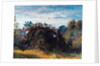 Study of Sky and Trees at Hampstead by John Constable