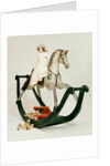 Rocking Horse, Doll, and Picture Blocks. England and Germany, 19th century by Unknown